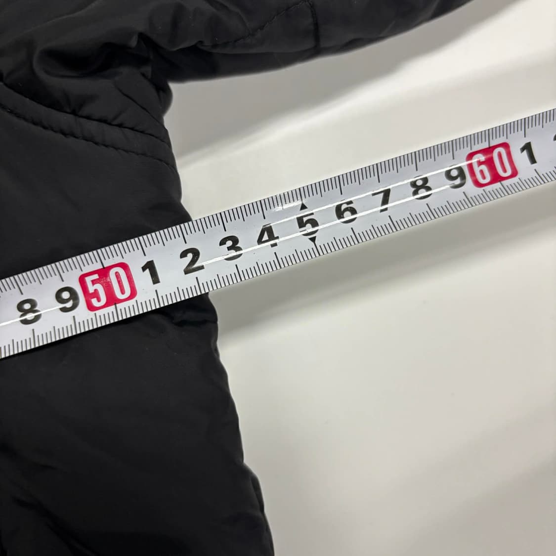 노스페이스 다이아 퀄팅 고프코어 블랙 경량패딩 자켓(L) 상품이미지5