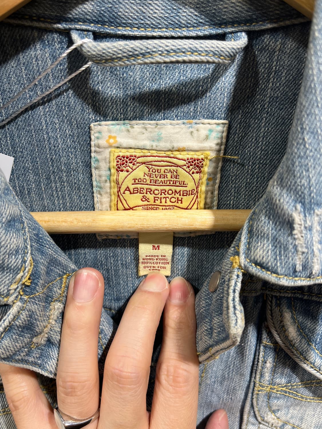 아베크롬비 데님 자켓 상품이미지6