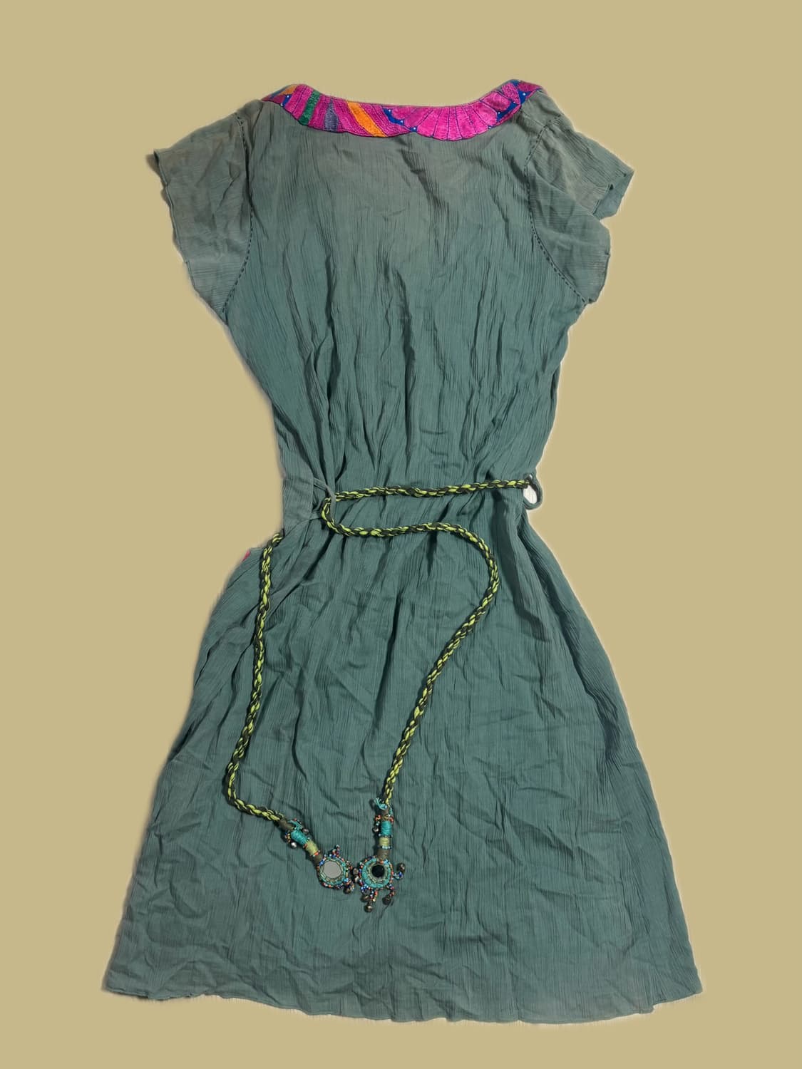 빈티지 그루비 그루피 에스닉 히피 원피스 상품이미지2