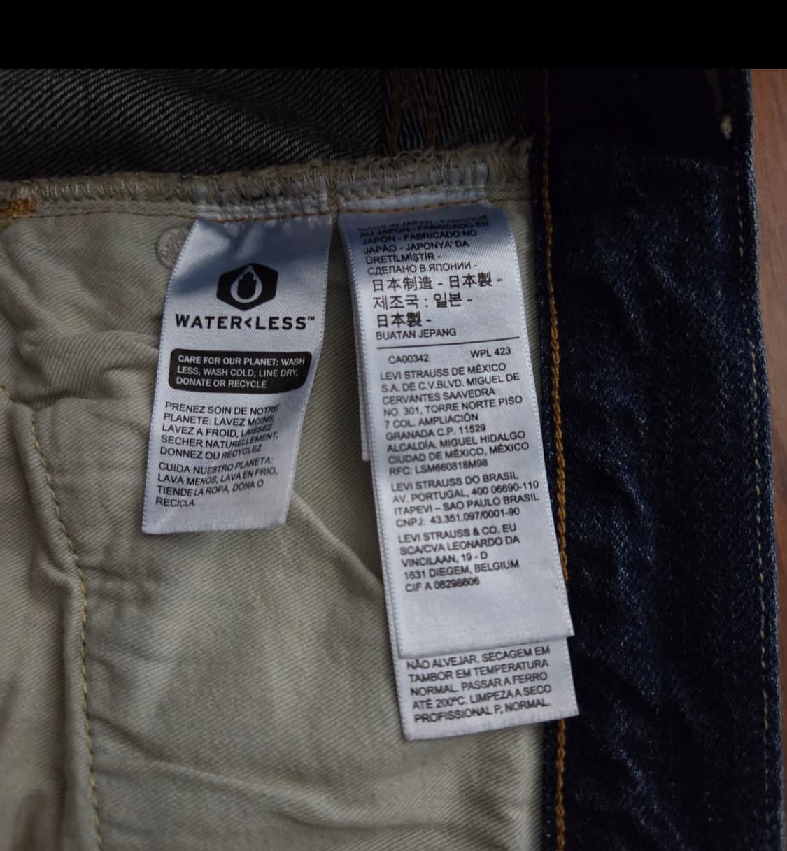 LVC 1954 501(54501) 데님 / 32X32 상품이미지3