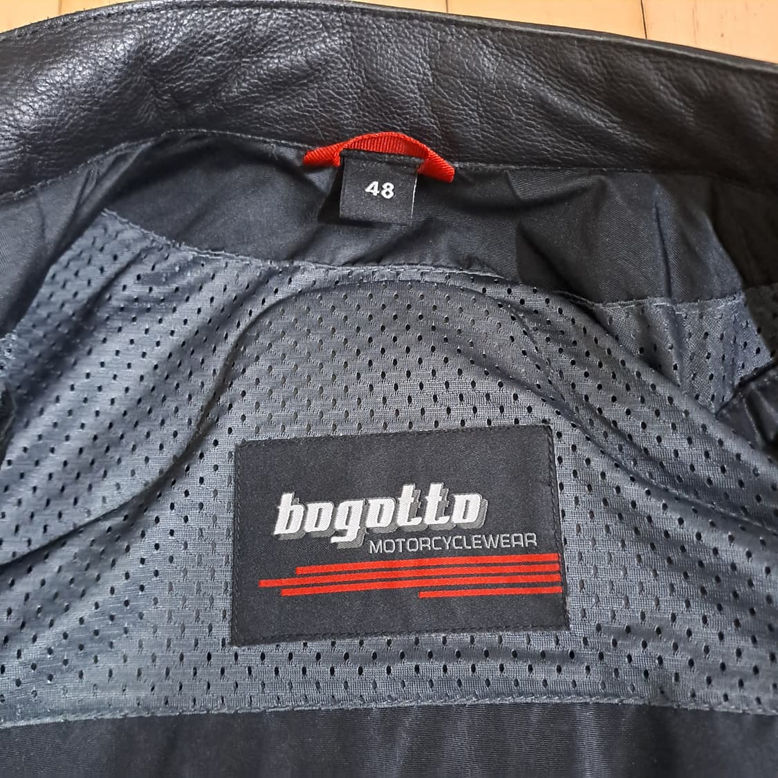 (택포) 보고토 바이커 가죽자켓 46 B253 상품이미지9