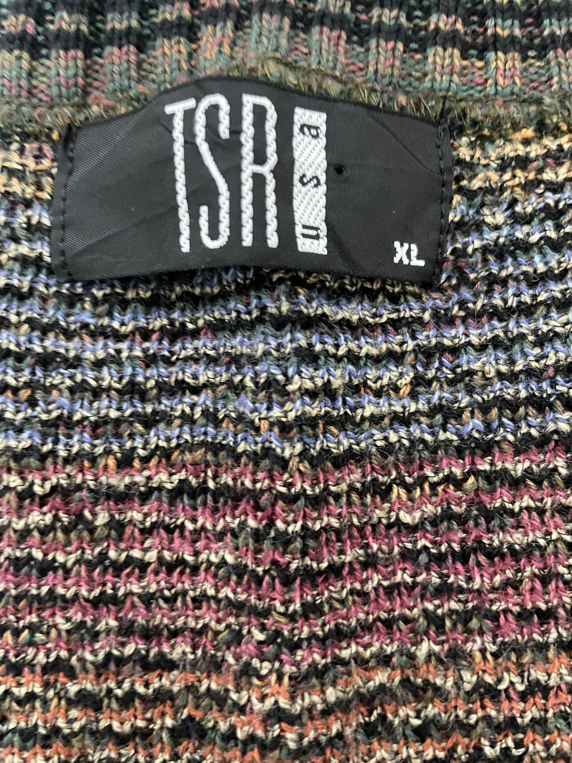 빈티지 - 미쏘니패턴 니트 베스트 상품이미지3