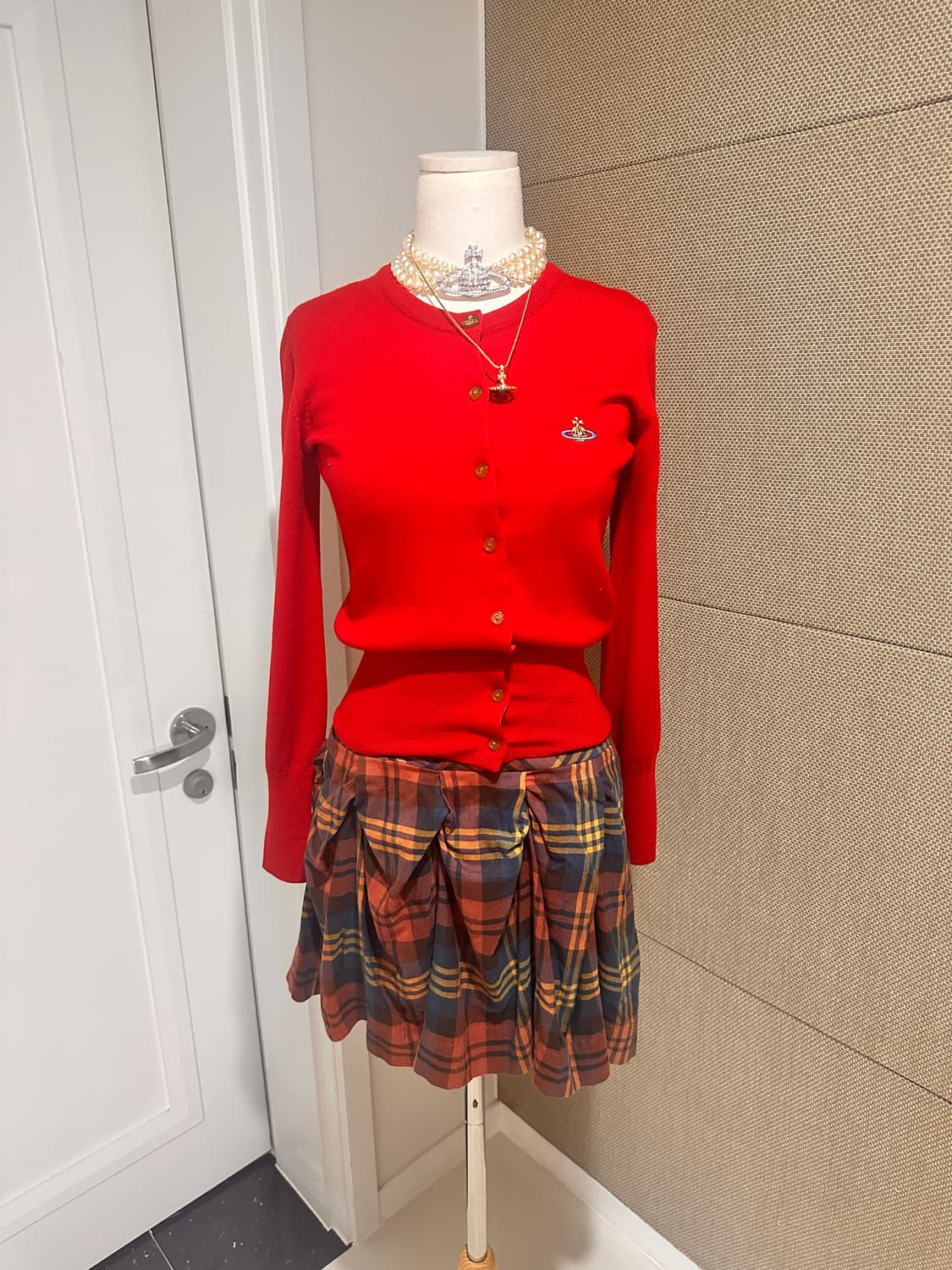 비비안웨스트우드 00's 레드라벨 가디건 상품이미지1