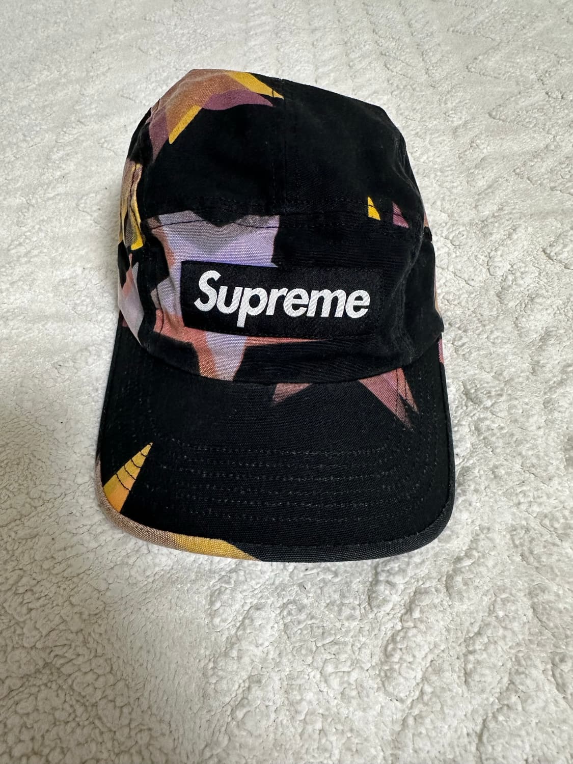 슈프림 supreme 곤즈 스타 프린트 캠프캡 상품이미지1