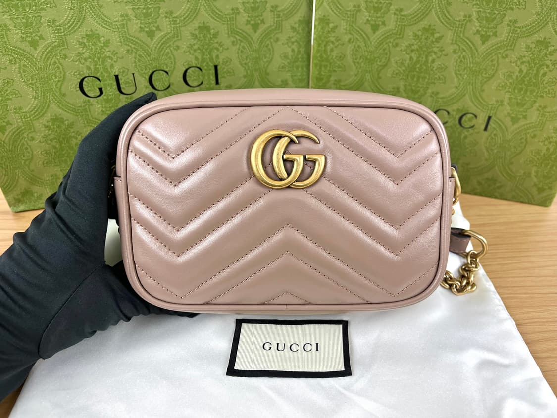 구찌 마몬트 마틀라세 미니백 상품이미지3