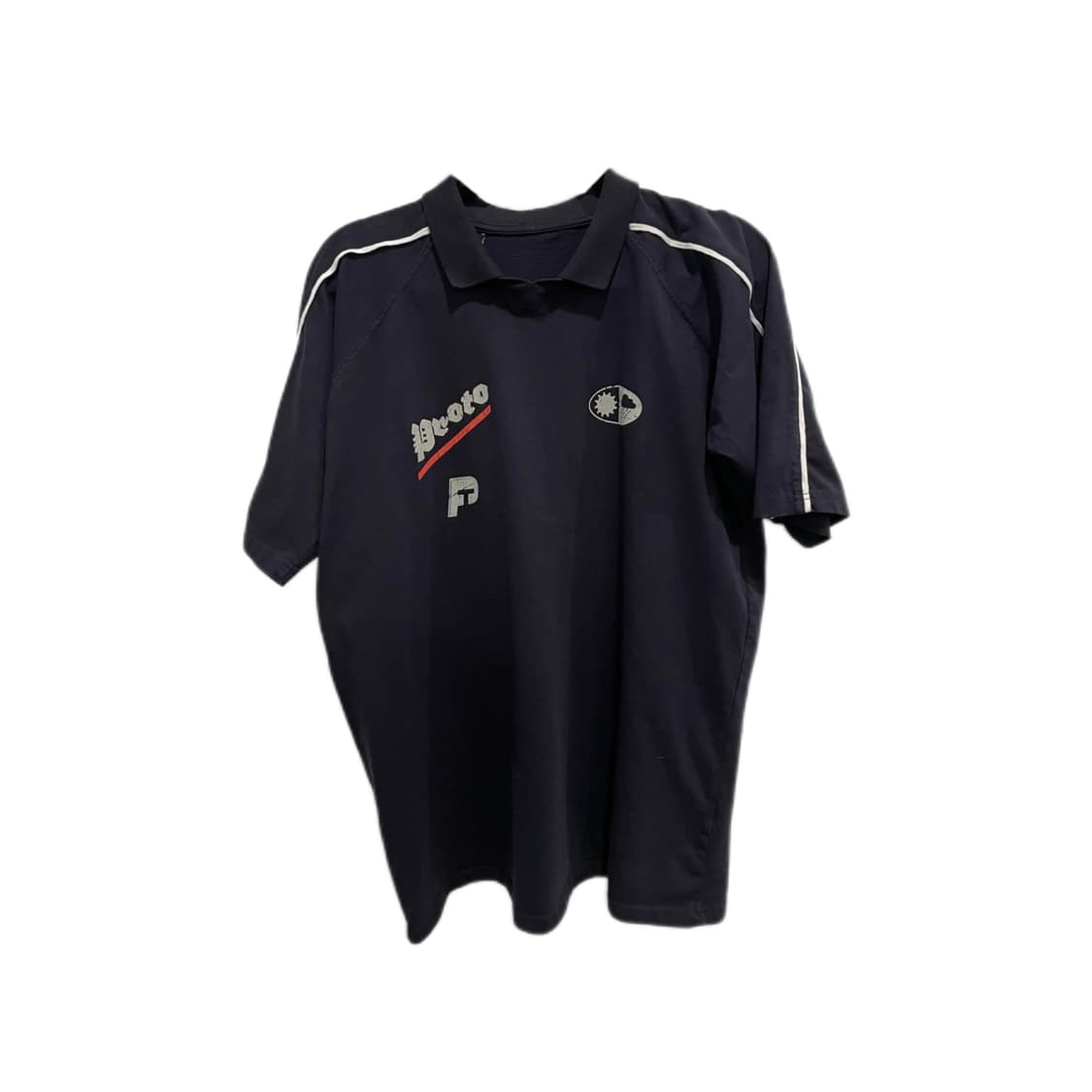 [L/XL]프로토타입스 폴로 셔츠 네이비색 상품이미지3