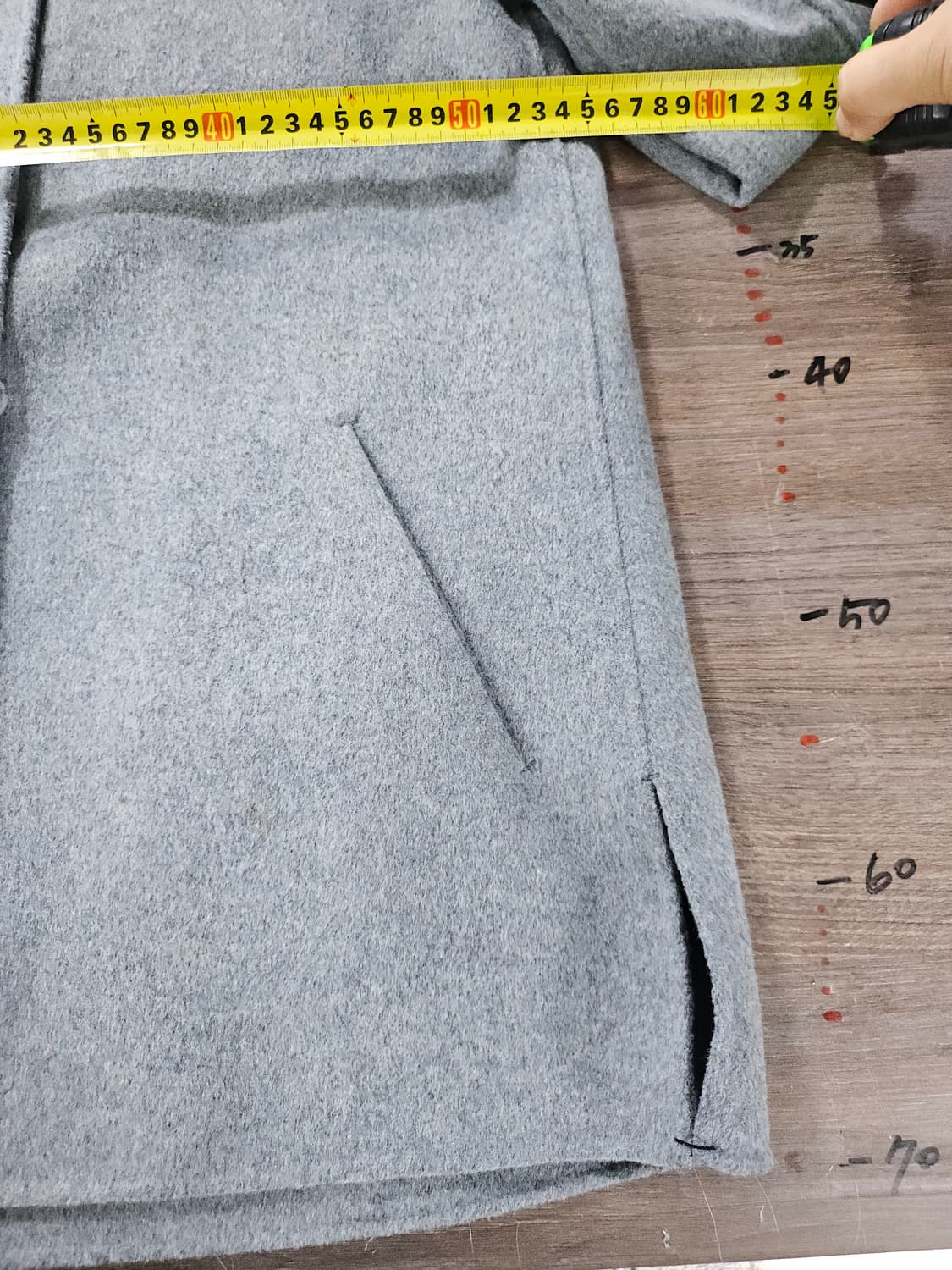 Anitvee F 그레이 모직 코트  77 상품이미지10