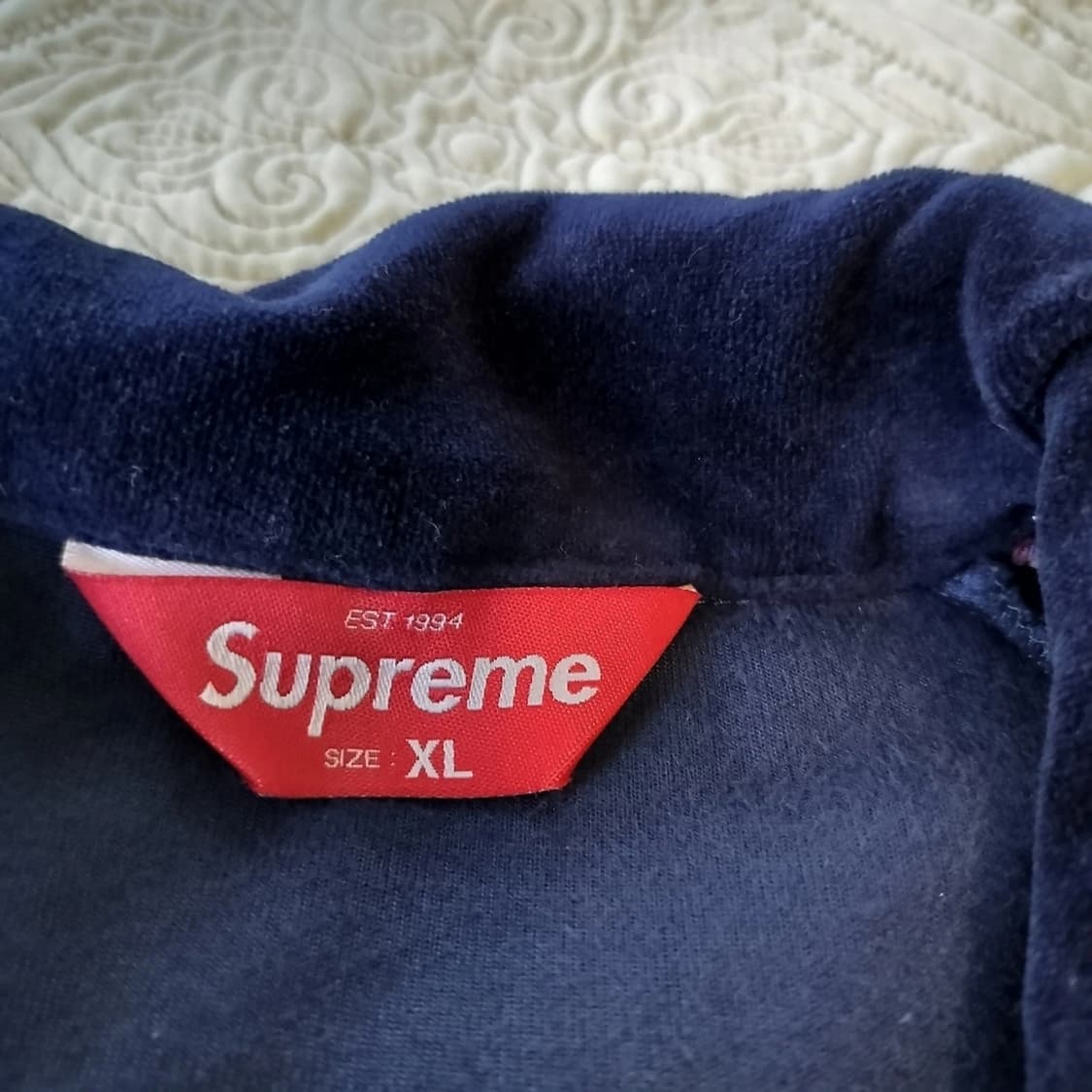 슈프림 벨루어 트랙 자켓 상품이미지6