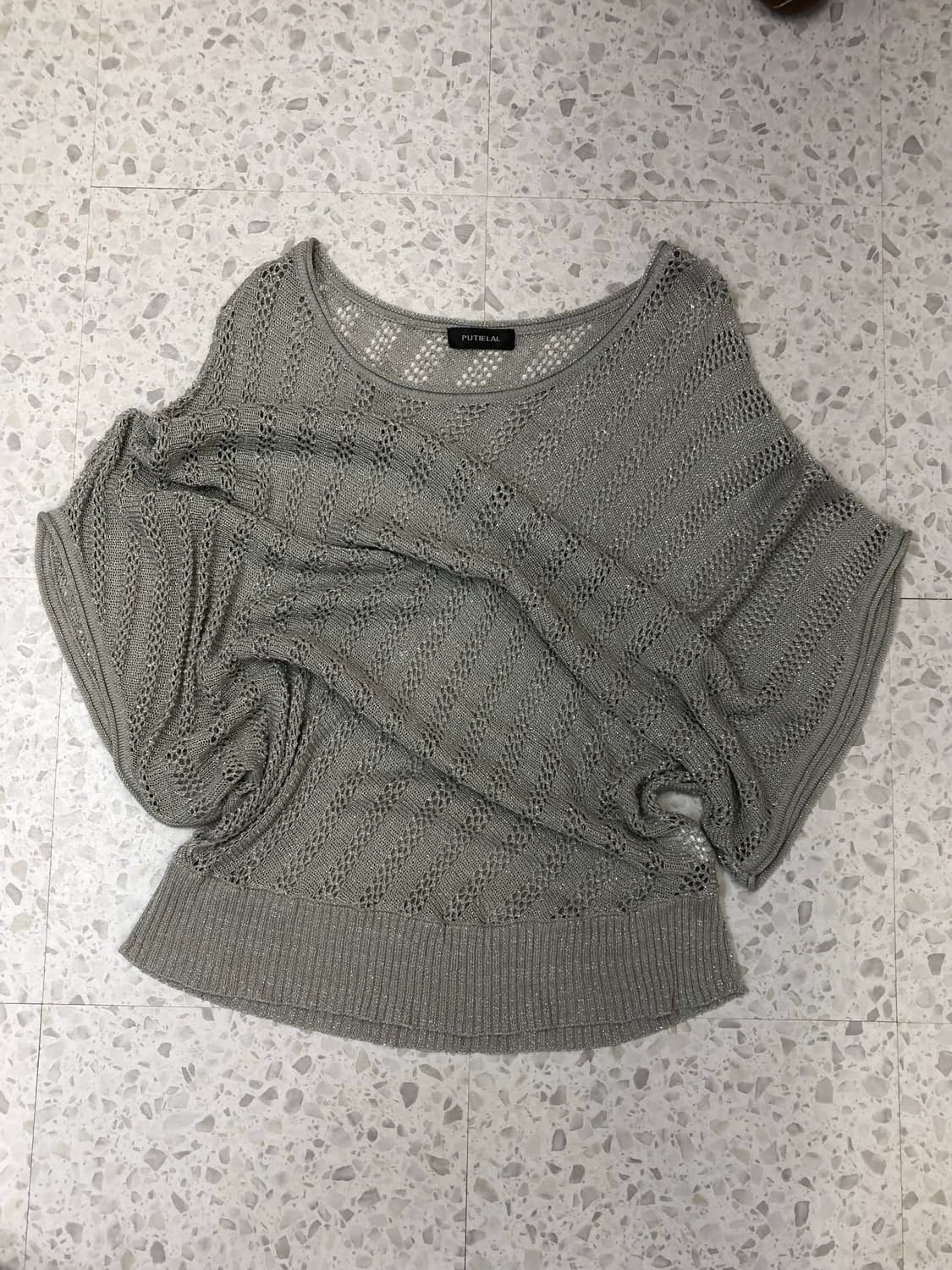 mesh knit top 상품이미지1