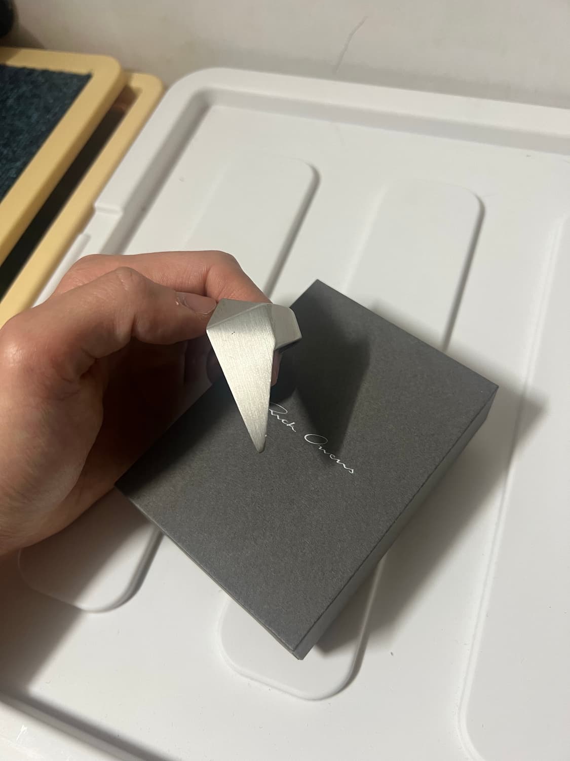 [58] 릭오웬스 피라미드 반지 상품이미지4