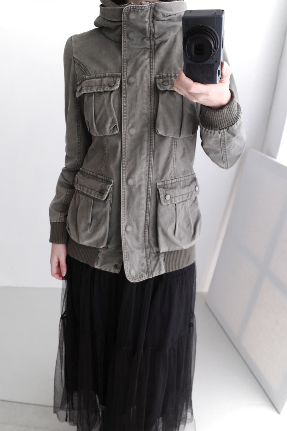 cargo pocket hood jacket 상품이미지6