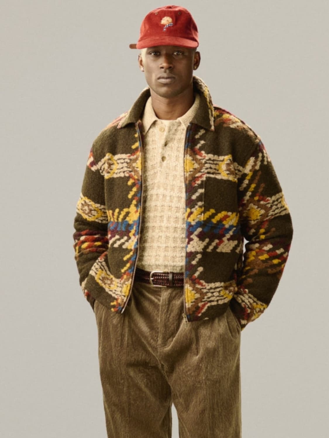 에임레온도르 블랭킷 오버셔츠 자켓 상품이미지2