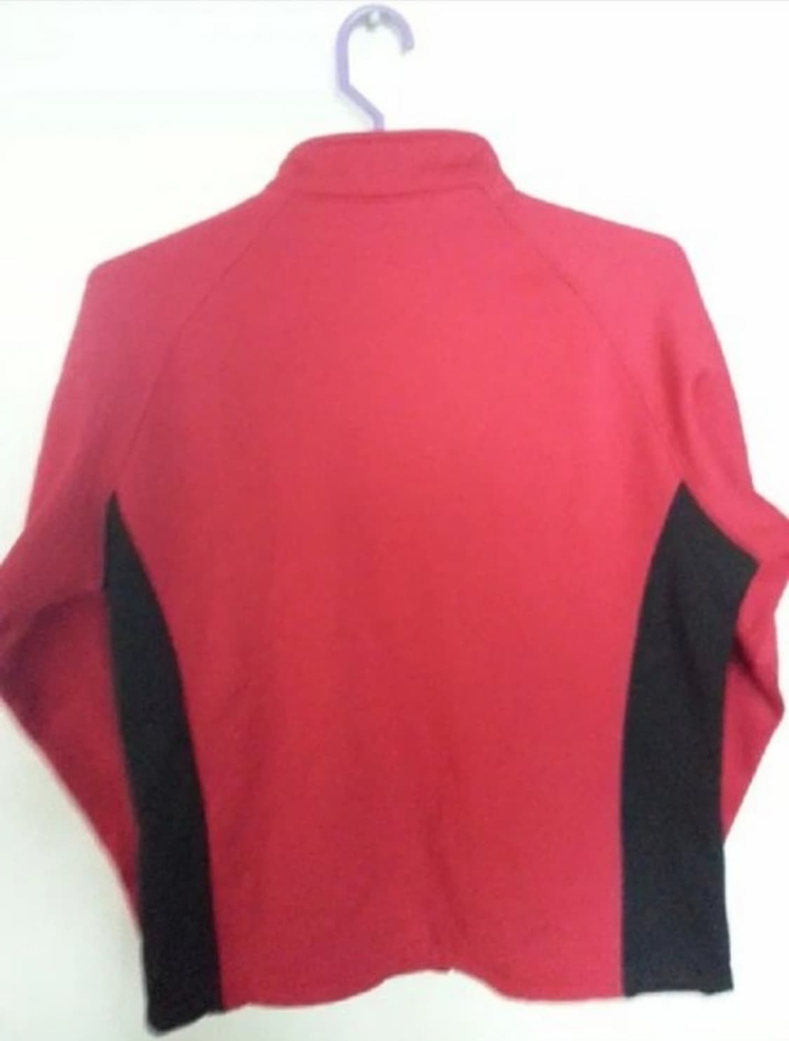 LA 기어 기모 집업 후리스 자켓 레드 100 상품이미지2