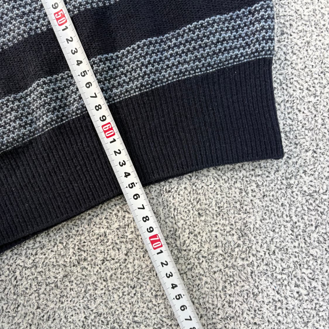 L 블랙야크 스트라이프 울 니트 0309J 상품이미지6