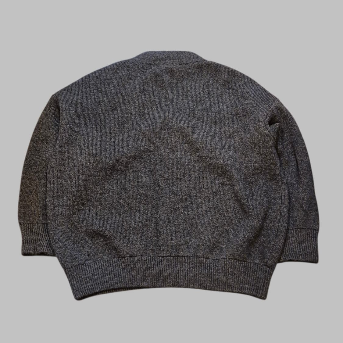 M(착샷잇음) 차콜 오버핏 니트가디건  상품이미지2