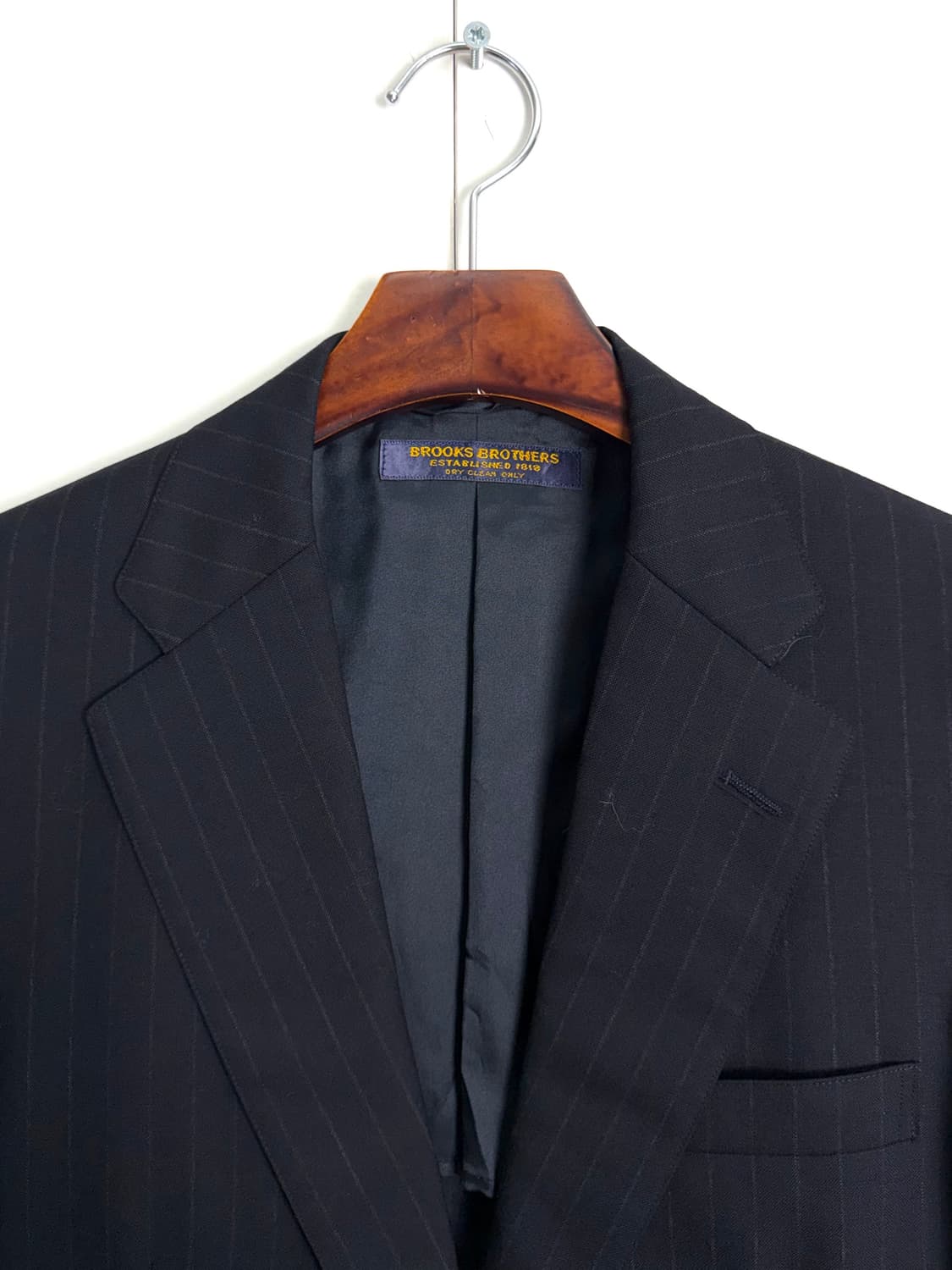 brooks brothers 울 스트라이프 셋업 상품이미지4