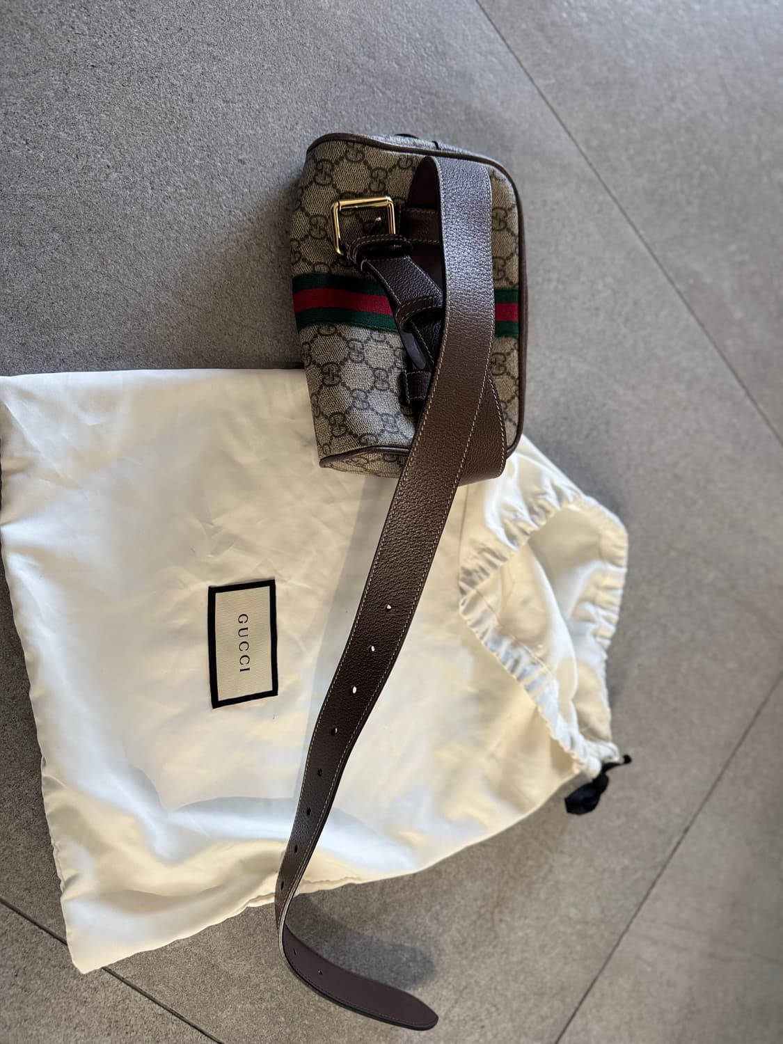 구찌 오피디아 수프림 벨트백 상품이미지4