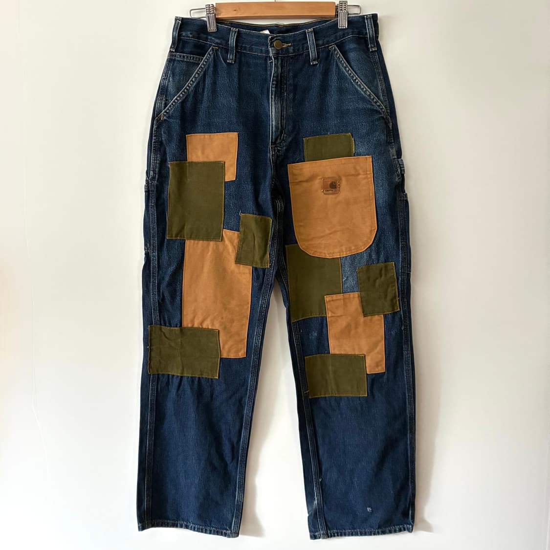 칼하트 패치워크 팬츠 상품이미지1