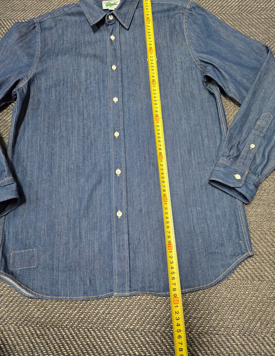 라코스테 클래식 데님 셔츠 상품이미지8