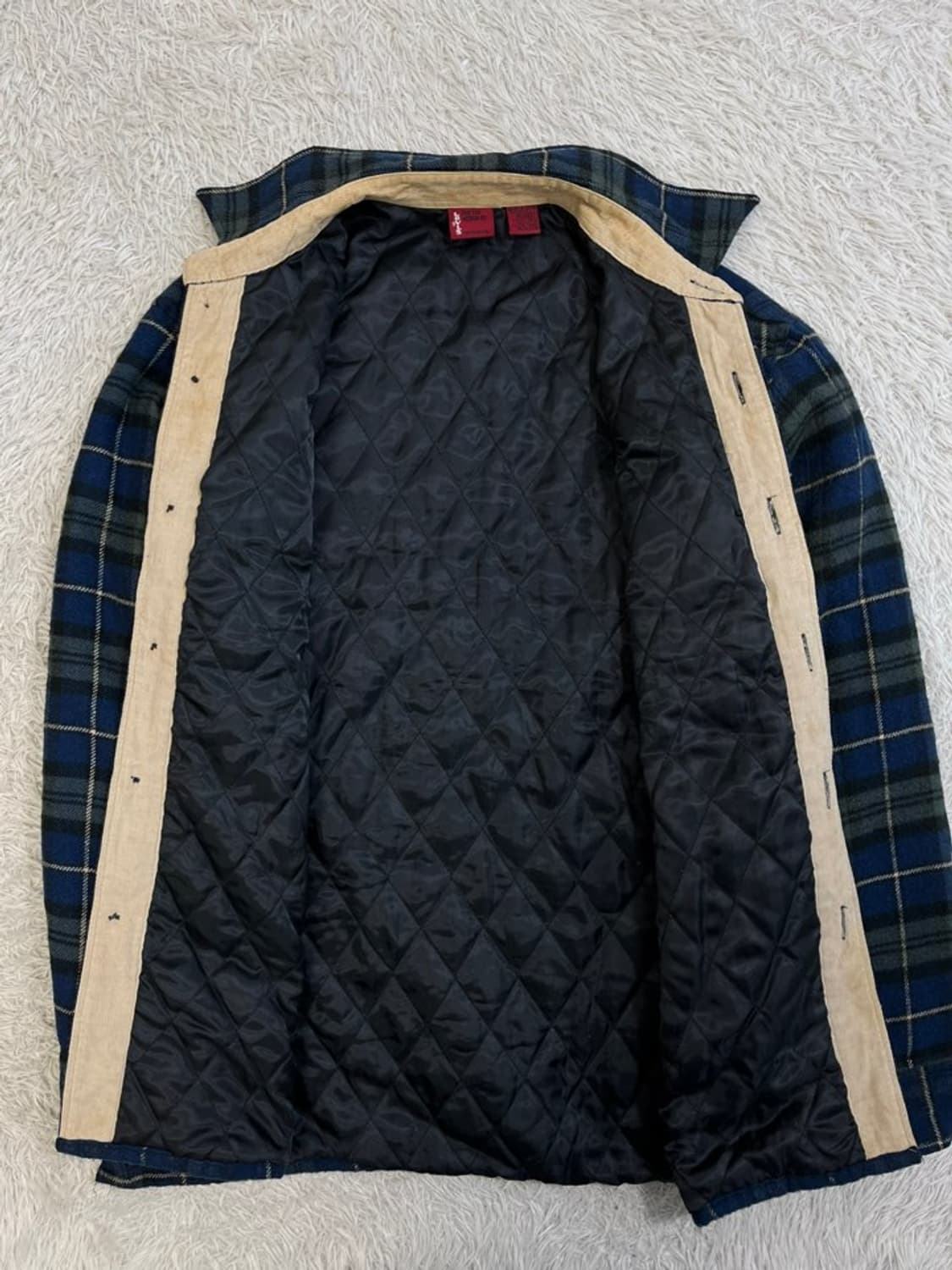 리바이스 체크 모직 셔츠 자켓/#2686 상품이미지5