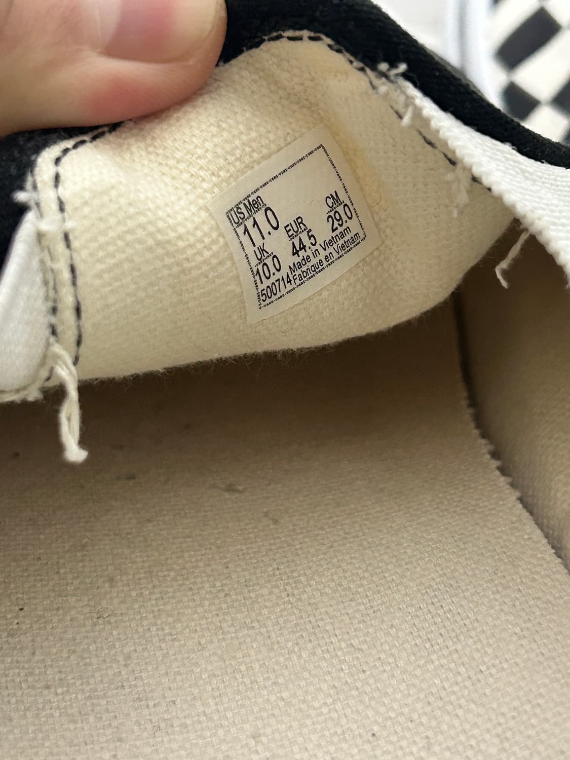 [290] 반스 스케이트 체커보드 슬립온 상품이미지6