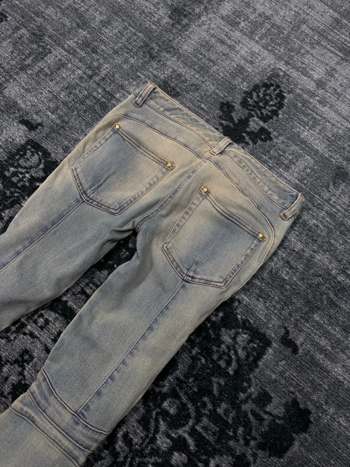 Balmain 15ss slim boots cut biker pants 상품이미지8