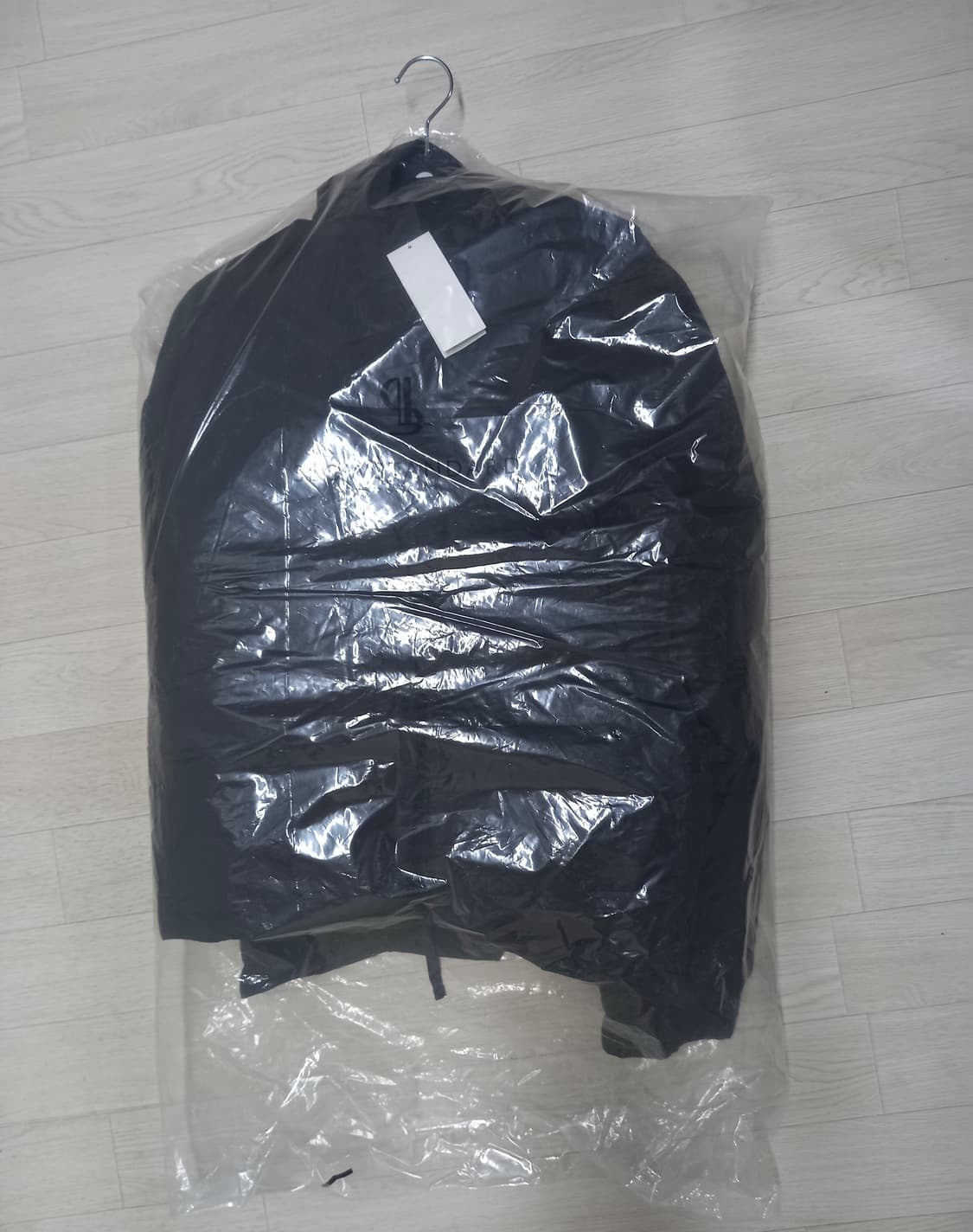 새상품 남성100 라퍼지스토어후드 덕다운 숏패딩 미듐 상품이미지10