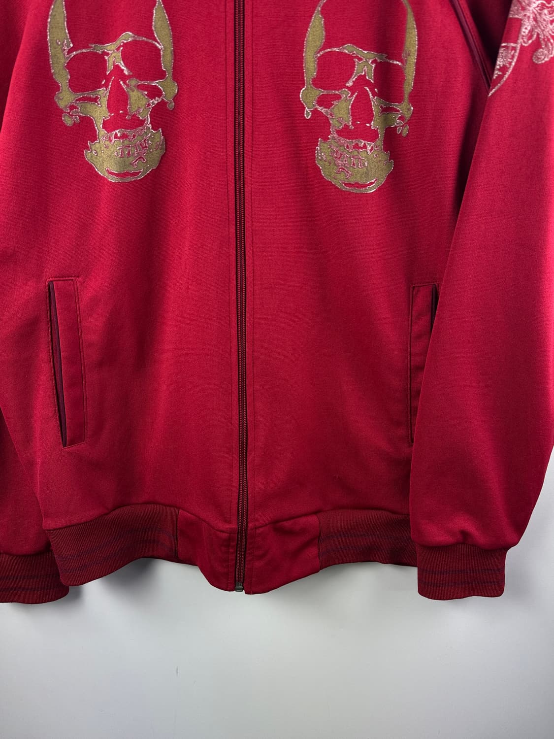 JPN 스컬 백프린팅 트랙탑 져지1708 상품이미지5