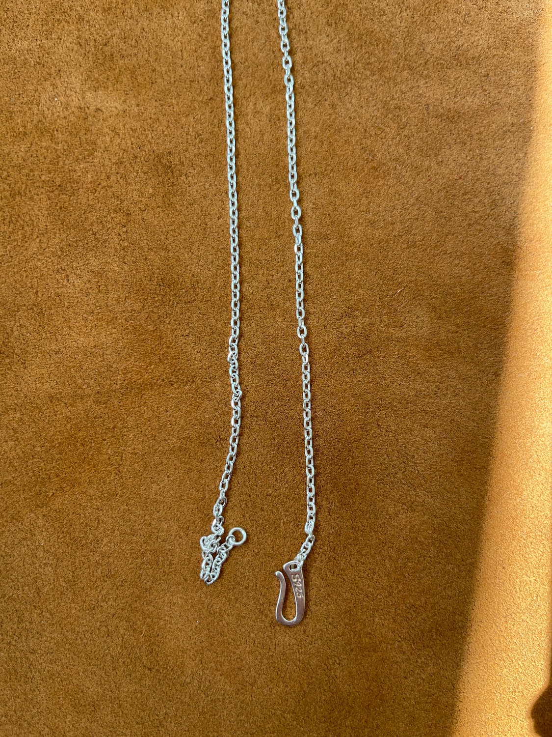 2mm 체인목걸이 / 남녀공용 실버925 체인목걸이 상품이미지5