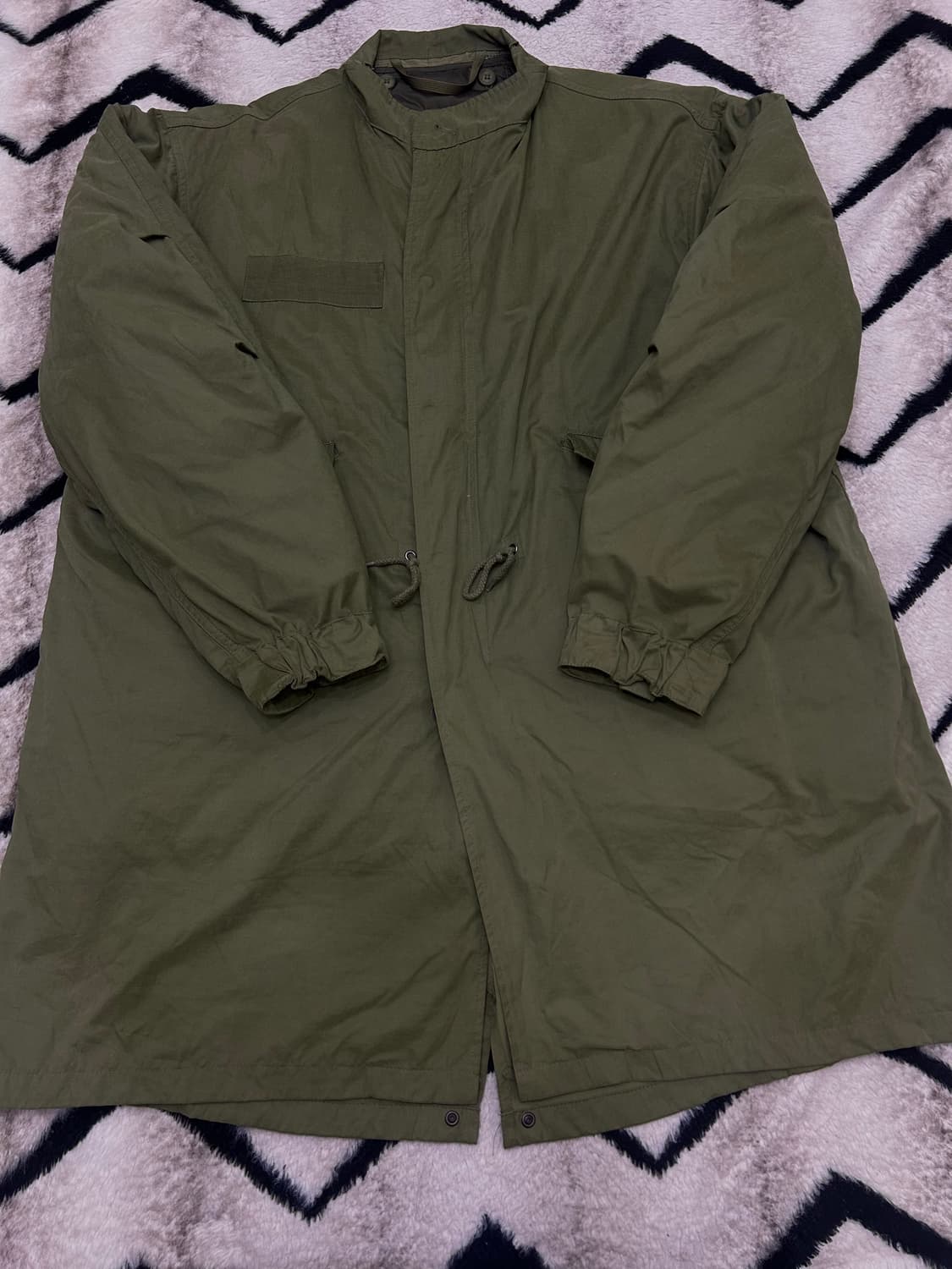 [실측XL]노매뉴얼 피쉬테일/카키 상품이미지1