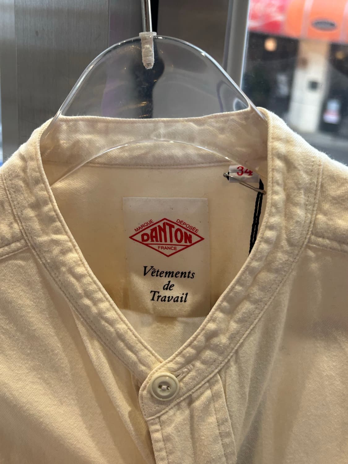 DANTON non-collar shirt 상품이미지8
