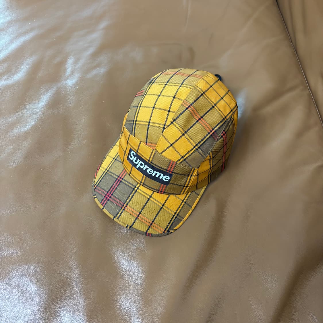 슈프림 캠프캡 모자 박스로고 고어텍스 체크 상품이미지6