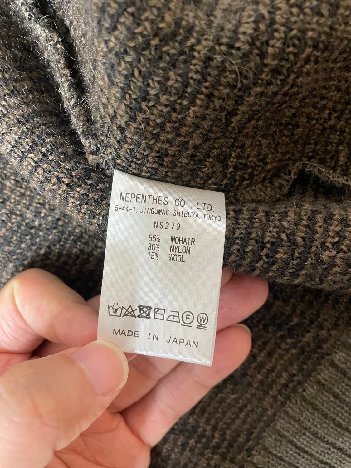 니들스 모헤어 가디건 상품이미지3