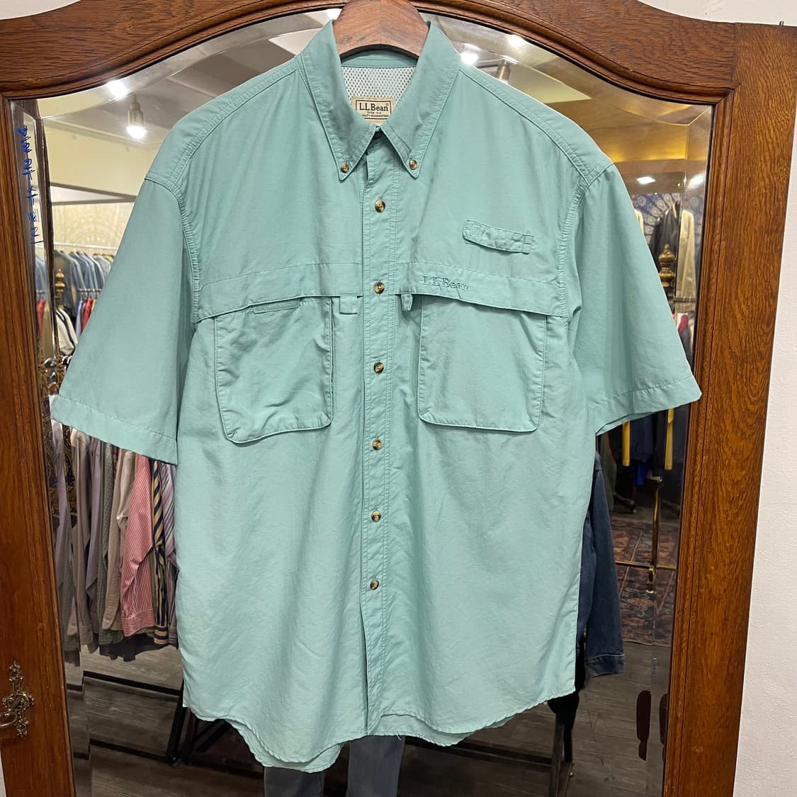 빈티지 엘엘빈 피싱셔츠 상품이미지1