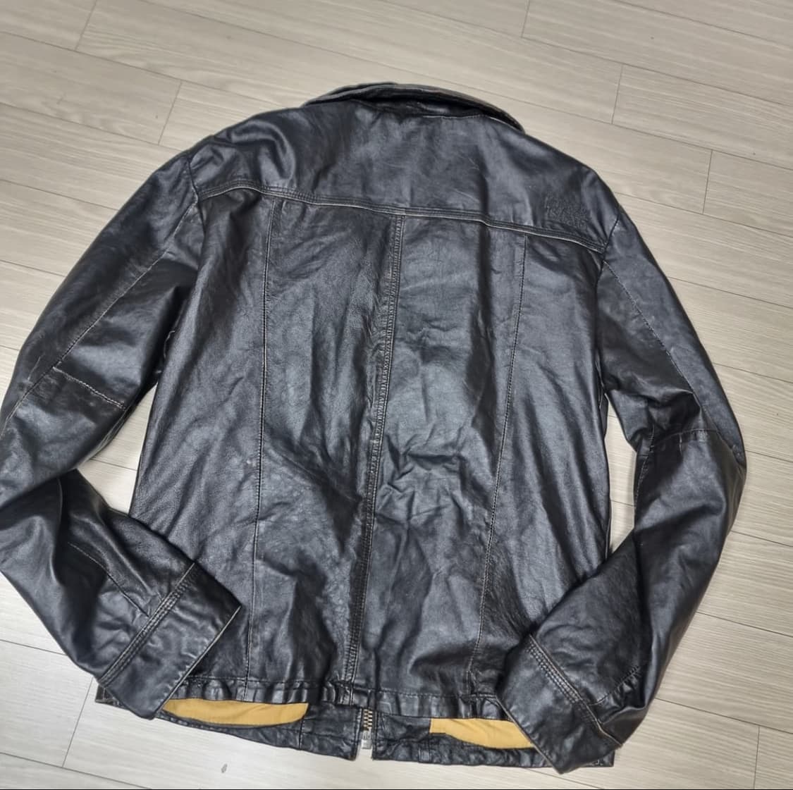 슈퍼드라이배컴 가죽자켓(L) 상품이미지3