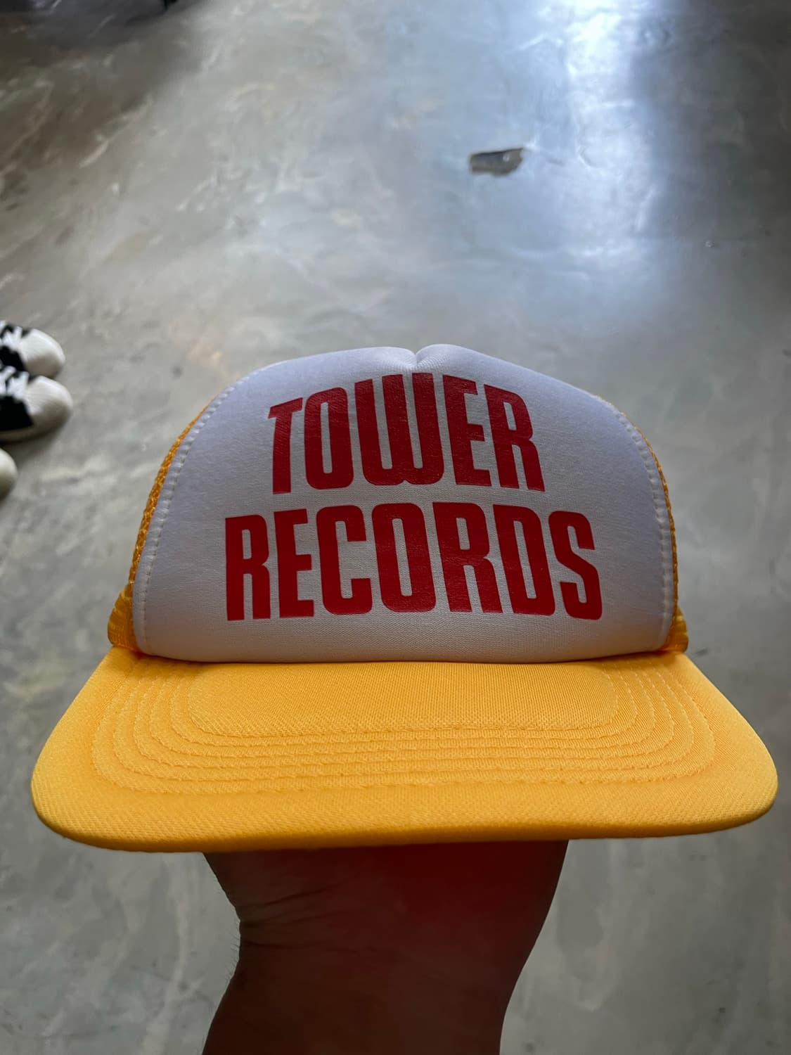 TOWER RECORDS 타워레코즈 트러커 옐로우 상품이미지2