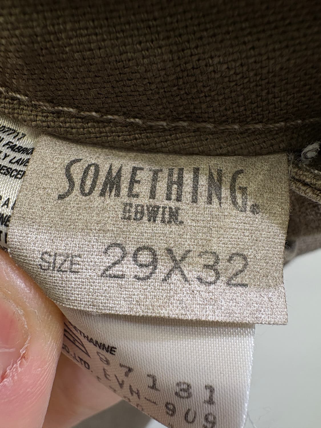 SOMETHING (Made in Japan) 데님팬츠 상품이미지7