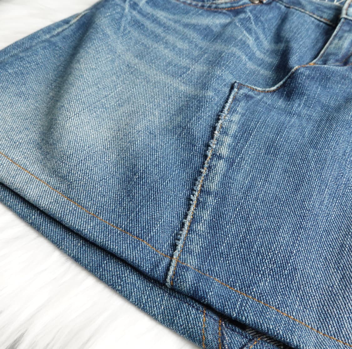 Calvin Klein Jeans 빈티지 데님스커트 1872 상품이미지6