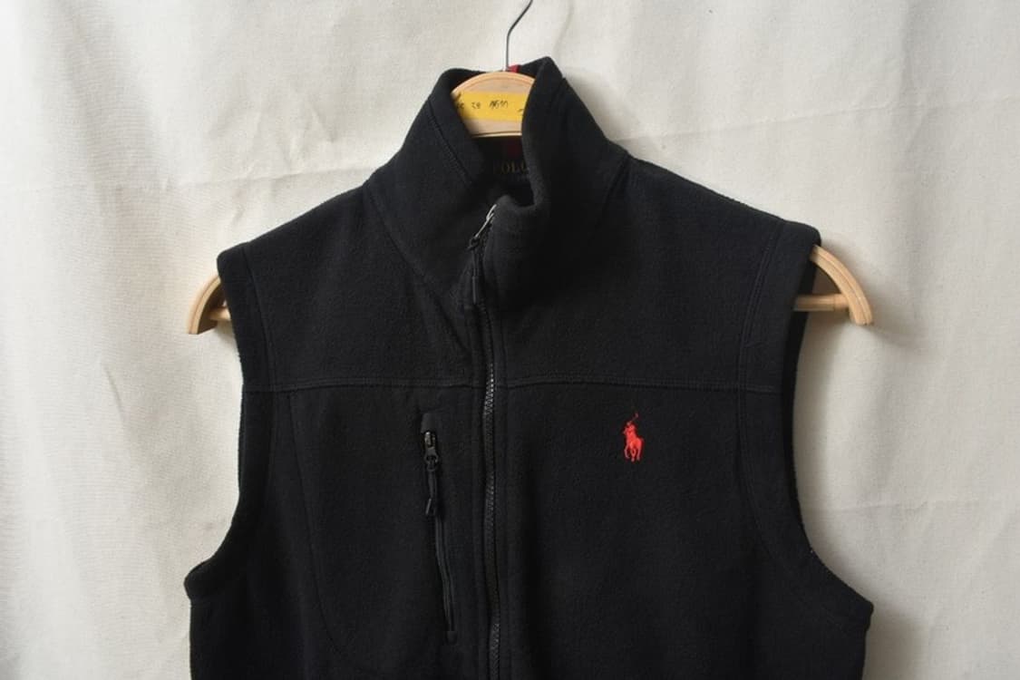 폴로 랄프로렌 후리스 조끼 S 상품이미지3