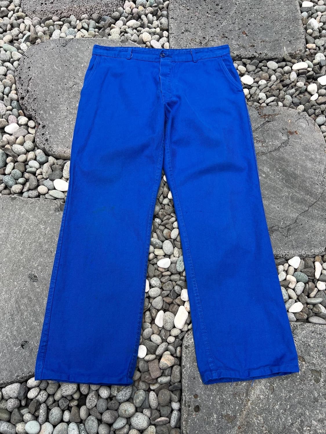 (35인치)OLD VINTAGE BLUE FRENCH 빈티지프렌치워크팬츠 상품이미지1