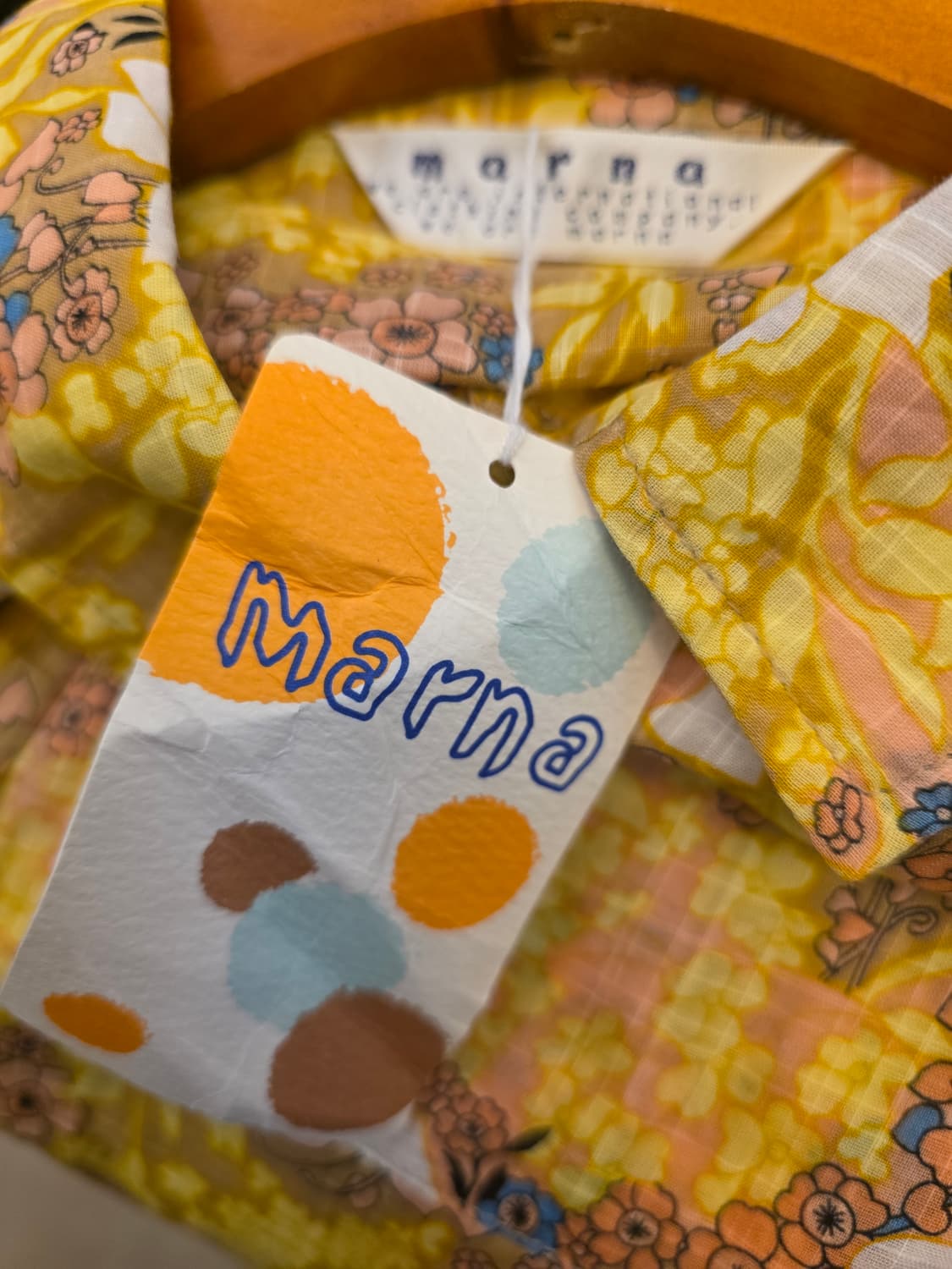 일본빈티지Marna플로럴셔츠(새상품) 상품이미지3