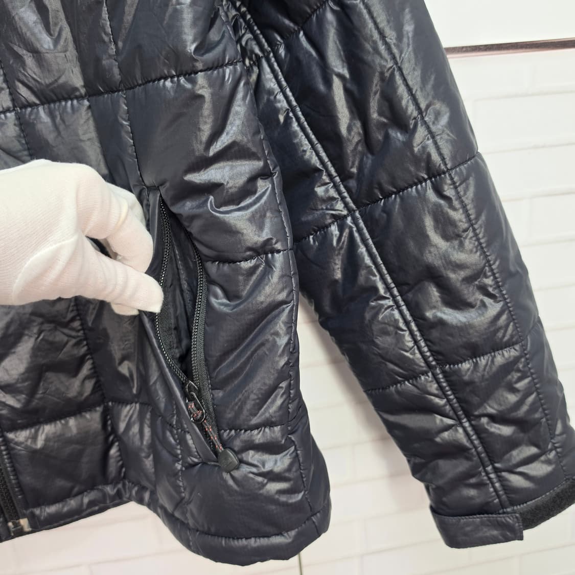 노스페이스 엑셀로프트 패딩 자켓 집업 점퍼 90사이즈 남여공용 상품이미지4