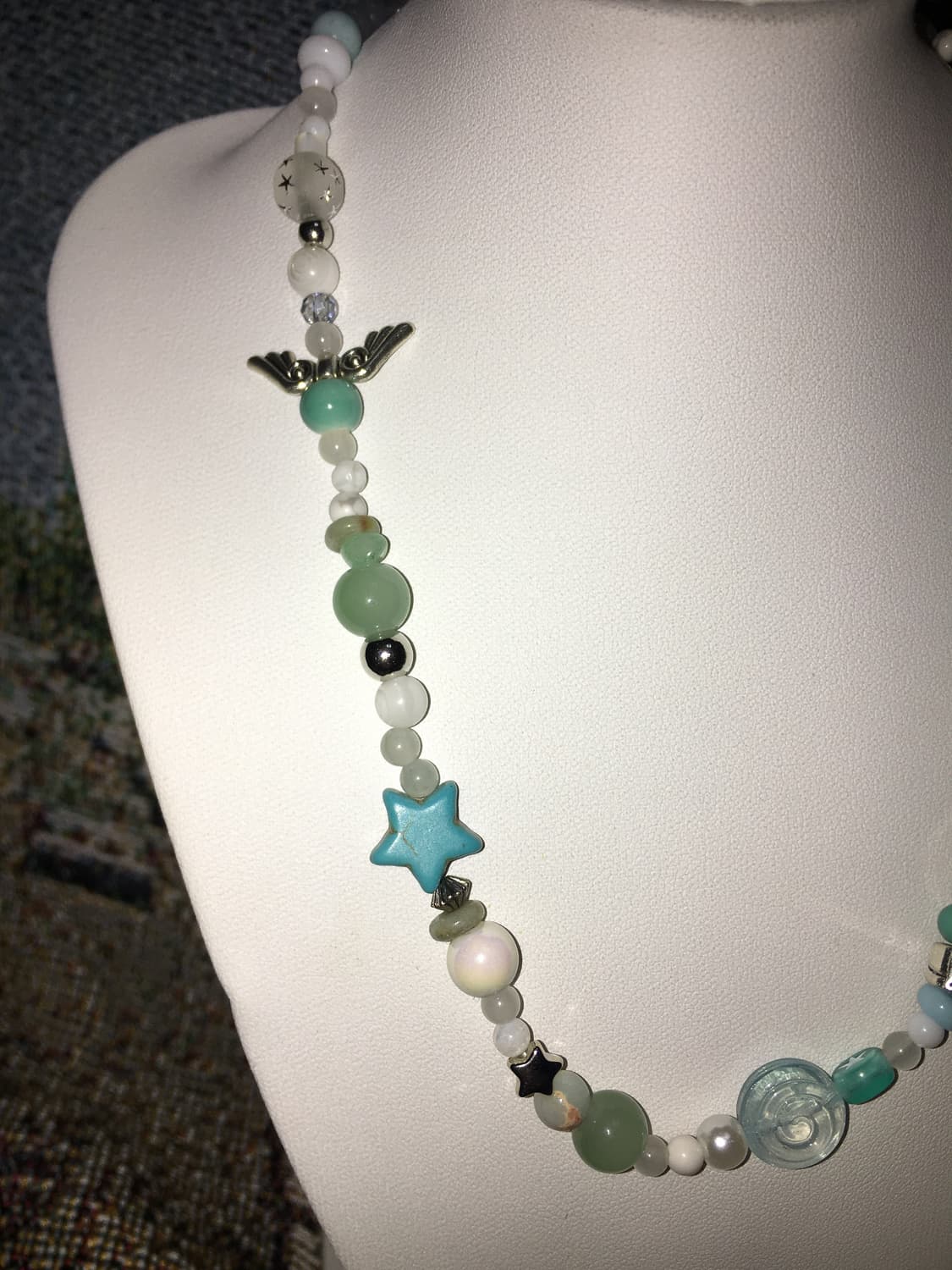 Mint starry necklace ✧༚。 상품이미지7
