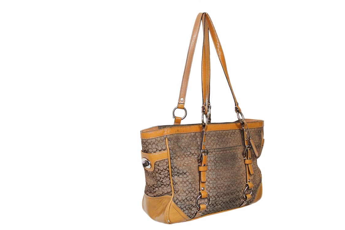 2000s COACH Y2K 코치 모노그램 토트백 상품이미지1