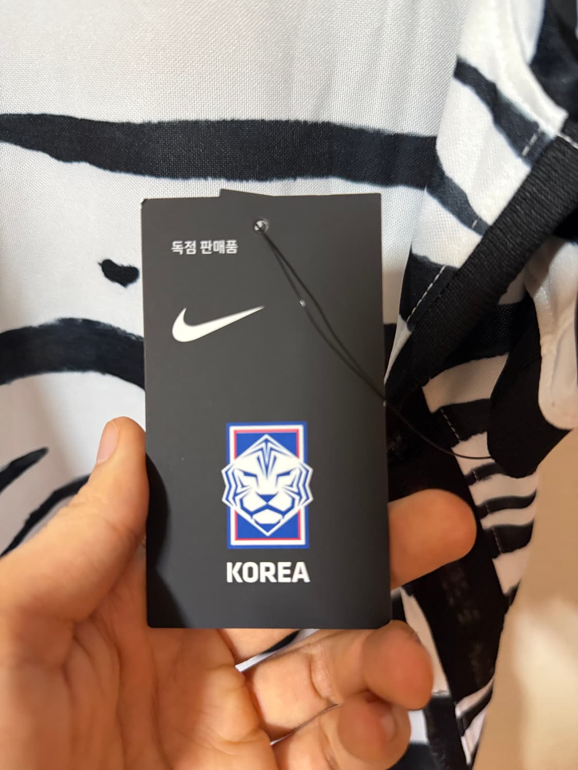 대한민국 국대 어웨이 유니폼 노마킹 XL사이즈 새제품 상품이미지3