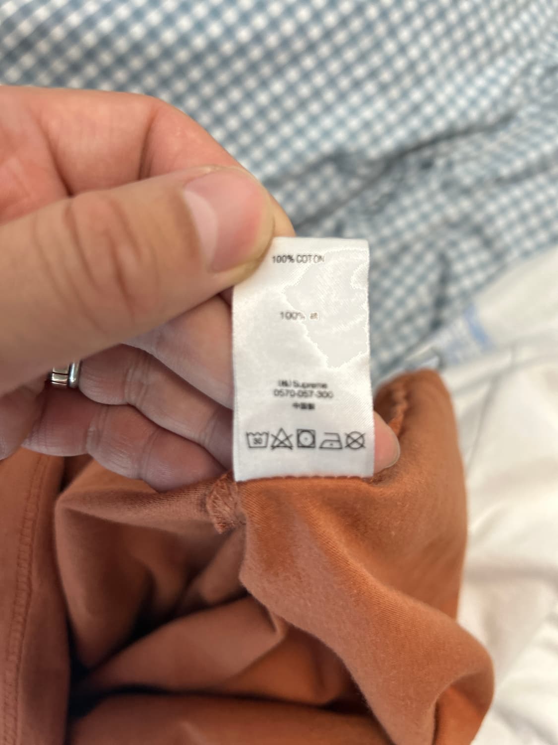 SUPREME 21시즌 뱀파이어 자수 롱슬리브 L 상품이미지7