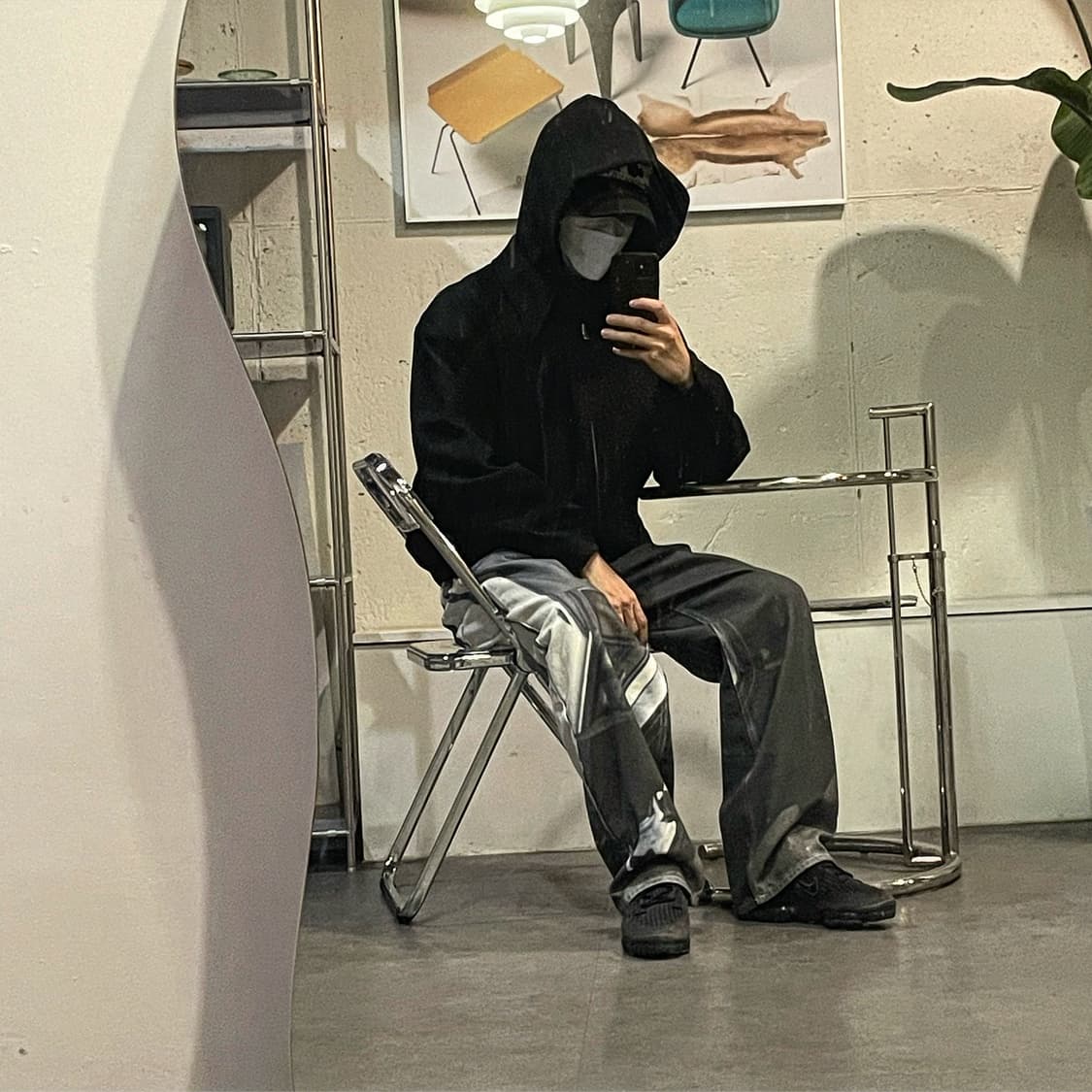 노드아카이브 디지털프린팅 데님 1사이즈 상품이미지3