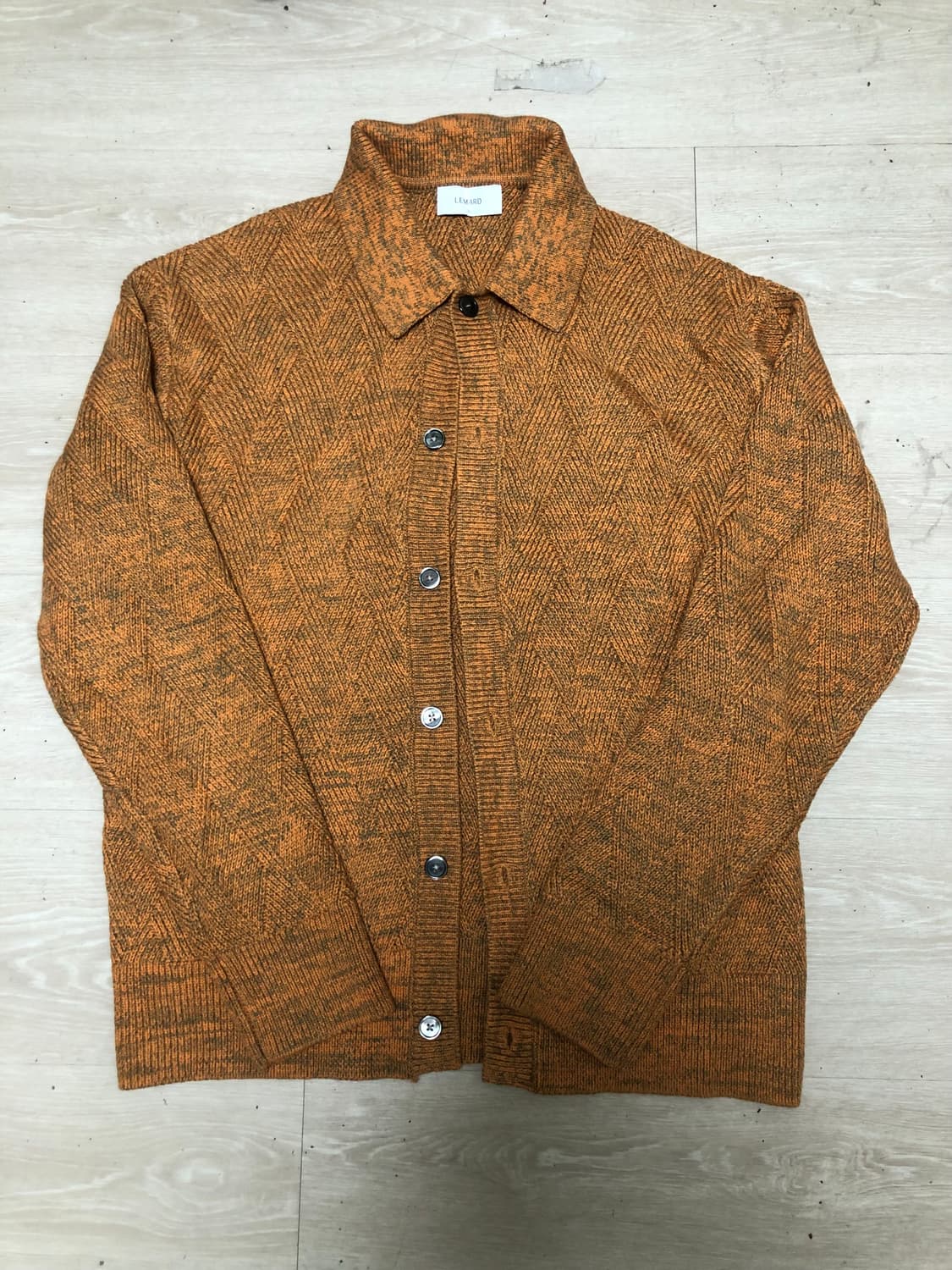 르마드 단추식 니트 가디건 XL, 105 사이즈 상품이미지3