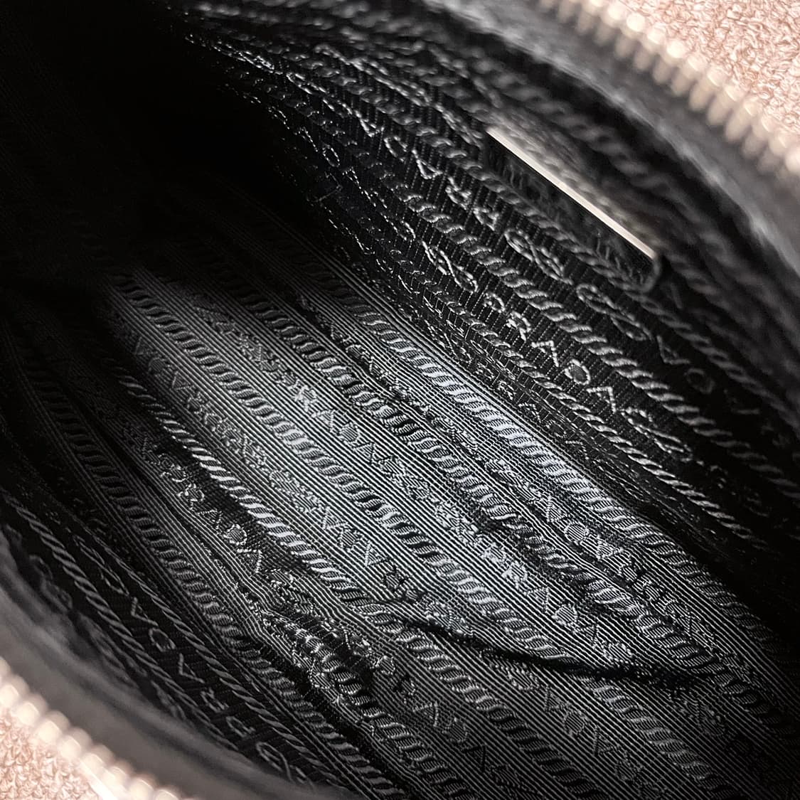 [S급/정품] 프라다 테수토 사피아노 2005 호보백 가방 블랙 상품이미지9