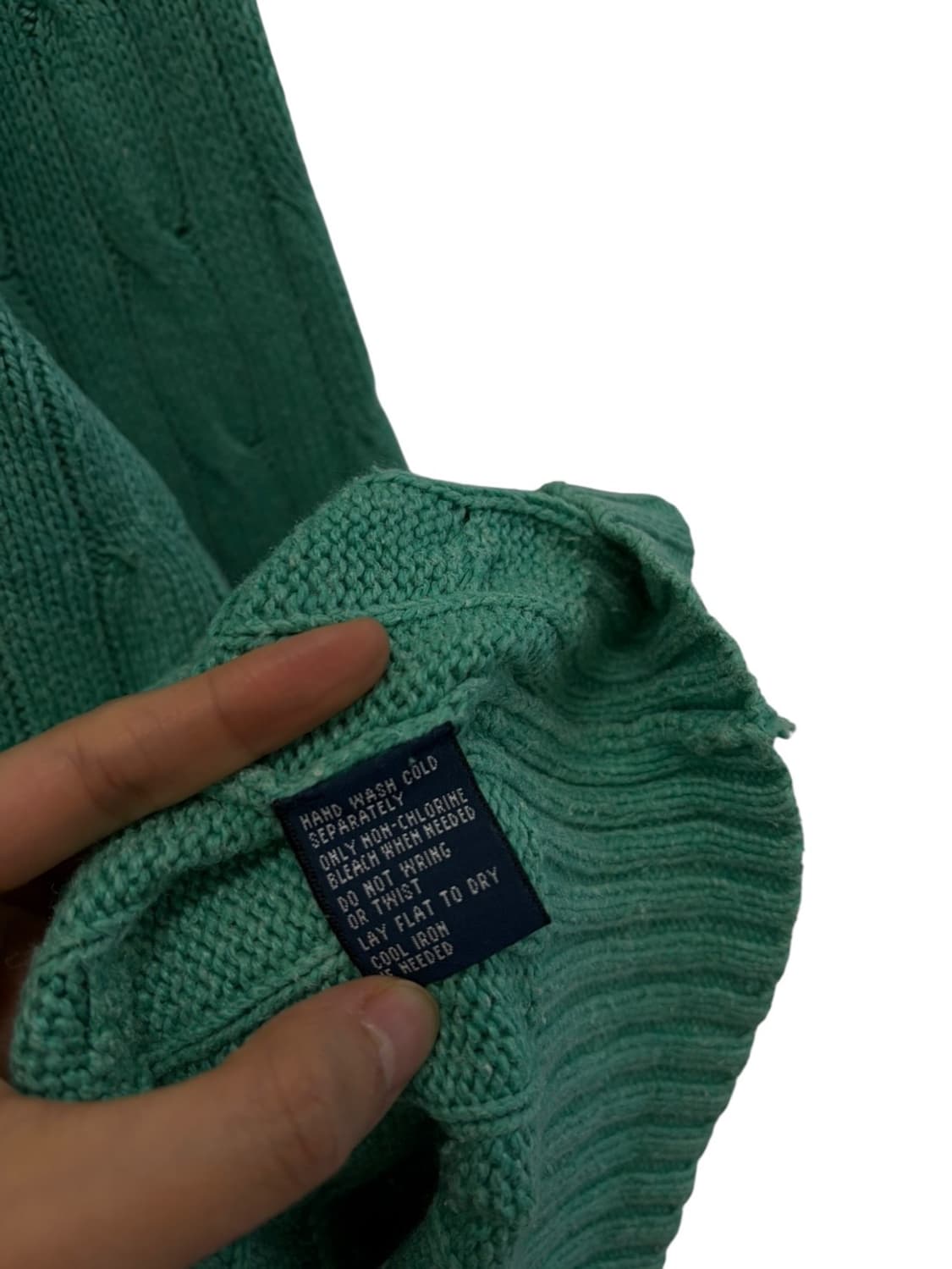 폴로 실크 캐시미어 니트 (S)  상품이미지7